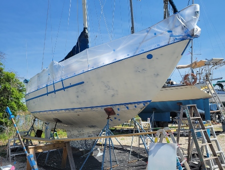 Boat Refinishing